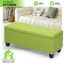 42" Green Lift Top Tufted