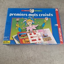 Jeu société vintage 1991 Mes premiers mots croisés - NATHAN