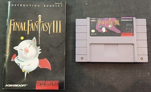 Final fantasy iii snes super - snes,