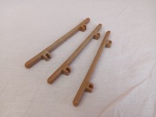 3 PIECES BARRES PLAYMOBIL POUR FORT RANDALL UNION BRAVO 3419 3420