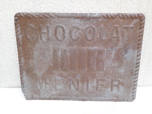 Plaque ancienne tôle - tôle, "