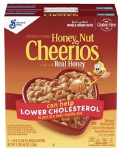 2 Pack Cheerios Cereal Honey