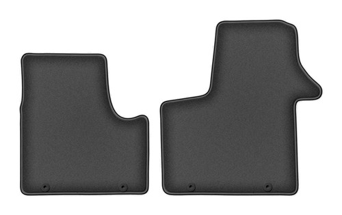 Jeu tapis velours graphite - velours,
