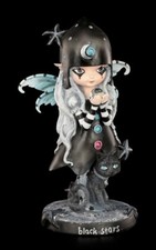 Figurine Elfes Avec Chat -