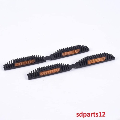 Protections butoirs noires - 2x,