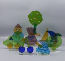 Farinati Venezia Art Du Verre de Murano. Collection De Briquettes Fait Main