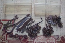 X34/20    / LOT MECCANO VINTAGE BOITE PIECES OUTILS