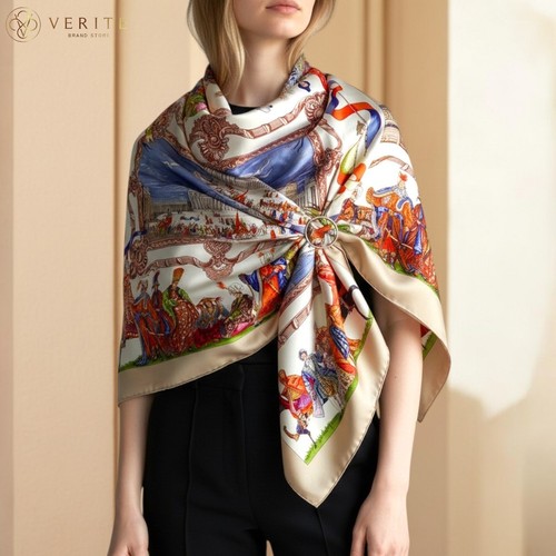 Rare vintage hermes silk scarf - rare,