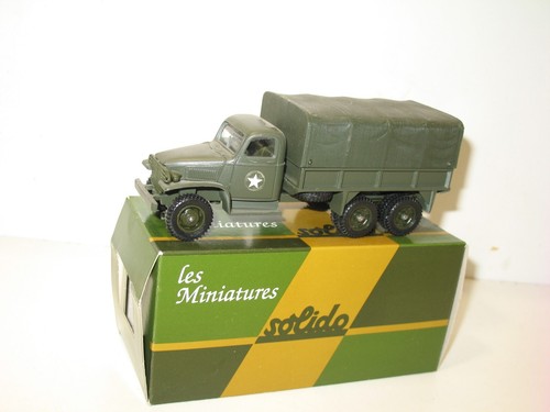 Solido camion militaire - solido,, gmc