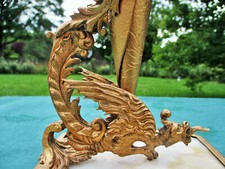 Vase ancien Chimère Dragon et