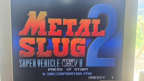 Metal slug snk original - metal, 2