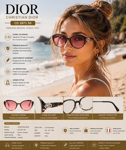 Christian dior 2871 50 - 2871,