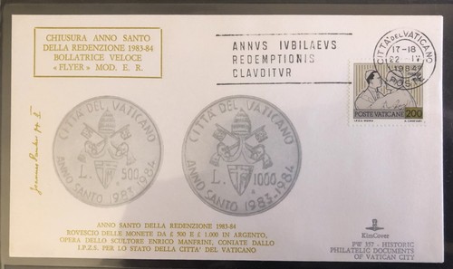 Fdc vatican pope john - «,