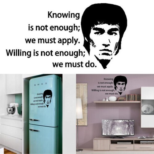 Bruce lee sticker vinyle - bruce,
