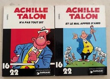 ACHILLE TALON lot 2 Bd Achille talon n'a pas tout dit + et le mal appris d'amis