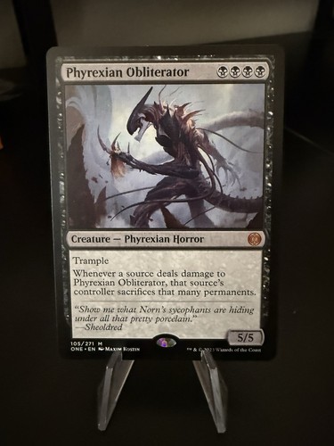 Mtg phyrexian obliterator - mtg,