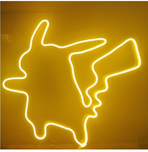 Pikachu néon led luminaire