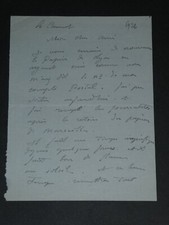 Henri LEBASQUE - LETTRE