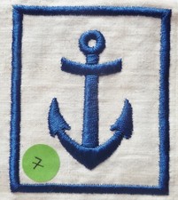 Insigne 1940 tissu - , ancre