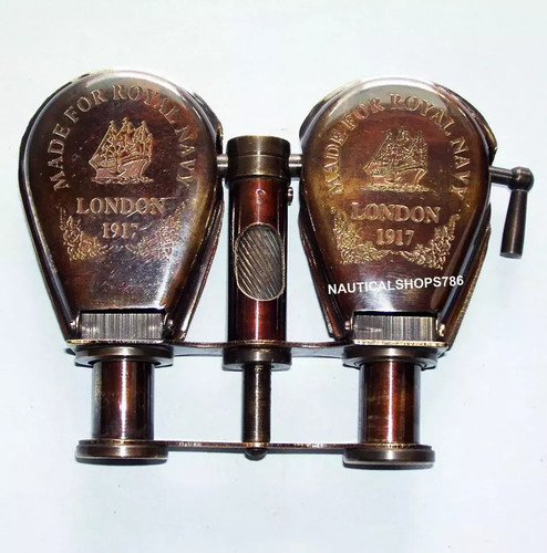 Ancien télescope binoculaire - ancien,