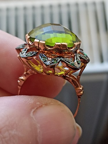 Bague carats or rose - bague,