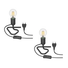 2x lampe de table / douille /