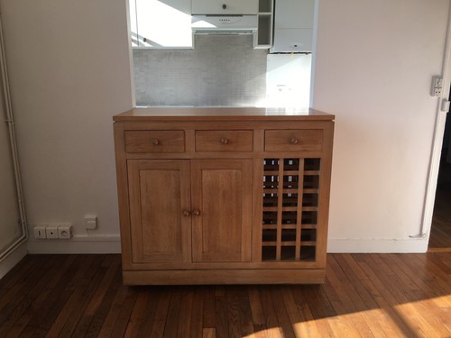 Meuble rangement bois - rangement,