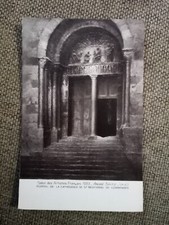 CPA SALON DES ARTISTES 1933 ANDRÉ SPITZ PORTAIL CATHÉDRALE ST BERTRAND COMMINGES