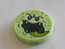 LEGO Tile with Ghost Face