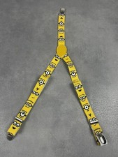 Bretelles jaune motifs - , minions
