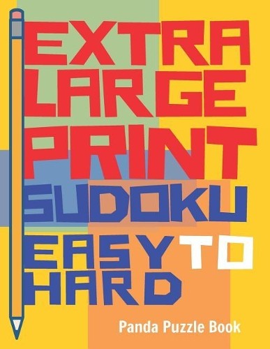 Panda puzzle book extra - extra, large
