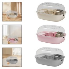 Cage de hamster ouvrir la cage petite animale portable pour les souris lapin