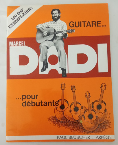 Livre guitare marcel dadi - marcel, pour