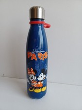 Bouteille Métal / Gourde Mickey Minnie Stitch PARIS - Disneyland Paris