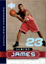 LEBRON JAMES 2003 UD SUPERSTARS ROOKIE INSERT LBJ-3