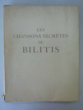 LOUYS (Pierre). Les Chansons