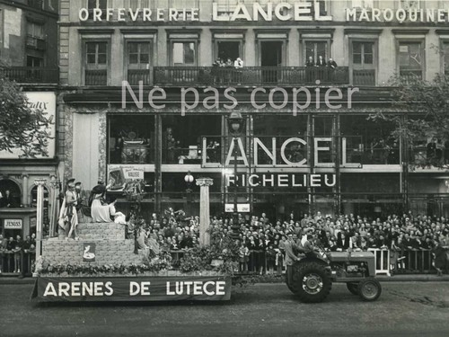 Paris 1953 boulevard - 1953, des