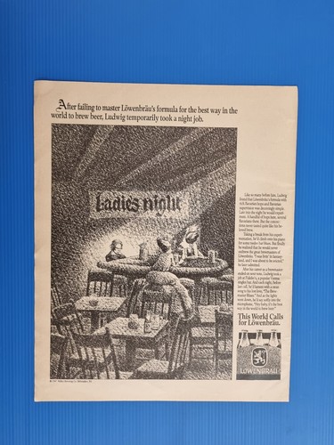 Lowenbrau publicité vintage - lowenbrau,