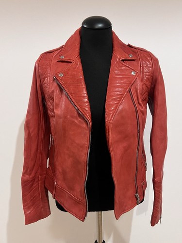 Naf veste motard cuir - motard, en