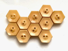 Corozo véritable 10 mm - Lot