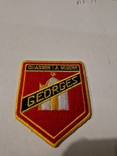 Patch Écusson Thermocollant Commandant De Chasse AFN6 H 8 Cm L 6,5 Cm
