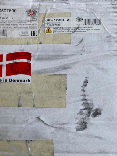 Group dansk exhaust muffler - dansk,
