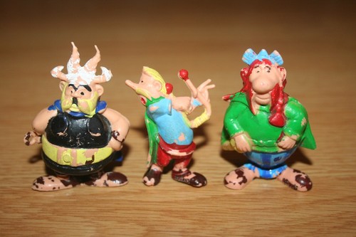 Figurines des astérix - bd,