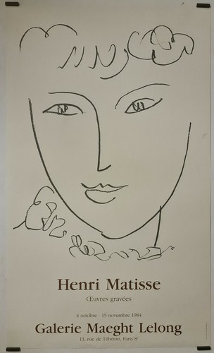 Matisse henri oeuvres gravées - matisse,