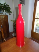 vase bouteille en céramique