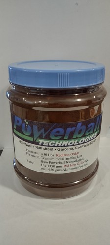 4.50 Pounds Red iron oxide
