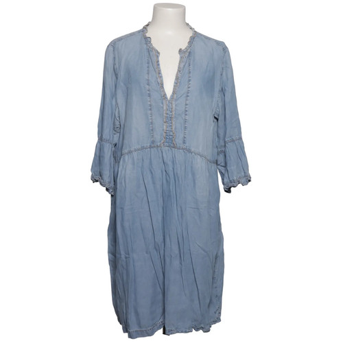 Crème robe jean taille - crème,,