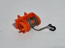 Playmobil 4448 pièce treuil orange grue crochet bateau garde-côtes police