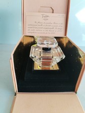 Flacon en cristal taillé, Edition limitée et numérotée "Trésor" Lancôme