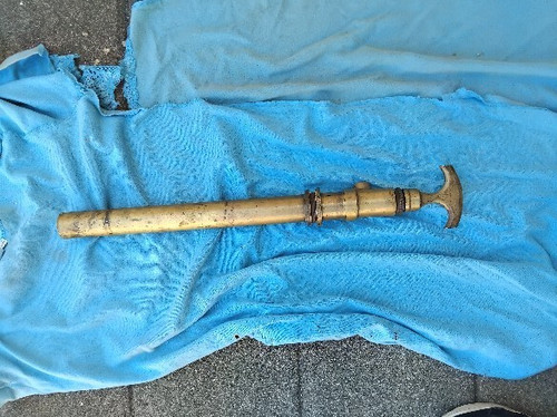 Ancienne pompe pompier - ancienne, de
